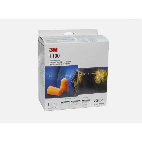 Buy 3M1100 Corded Foam Earplugs in [storefront]
