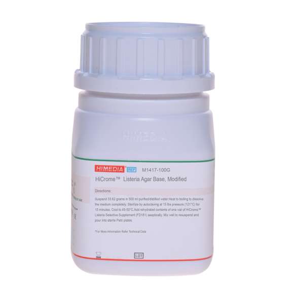Buy Himedia M1417 100g HiCrome Modified Listeria Agar Base in [storefront]