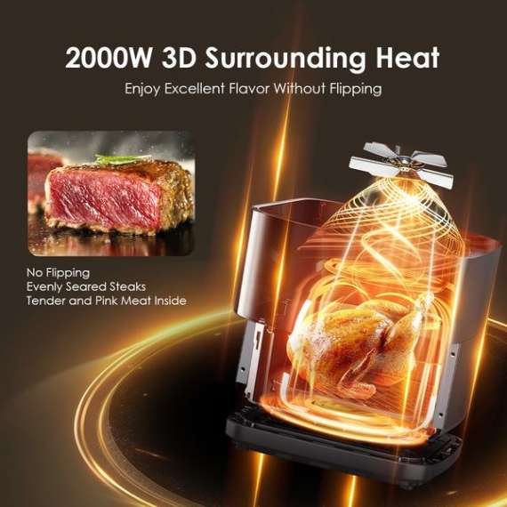 Buy Oraimo NutriFry Max 8L 2000W Air Fryer in [storefront]