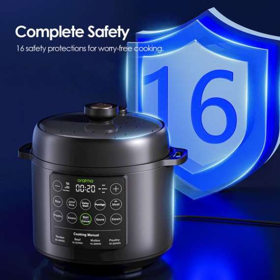 Buy Oraimo TenderPot 6L 1000W Electric Pressure Cooker in [storefront]