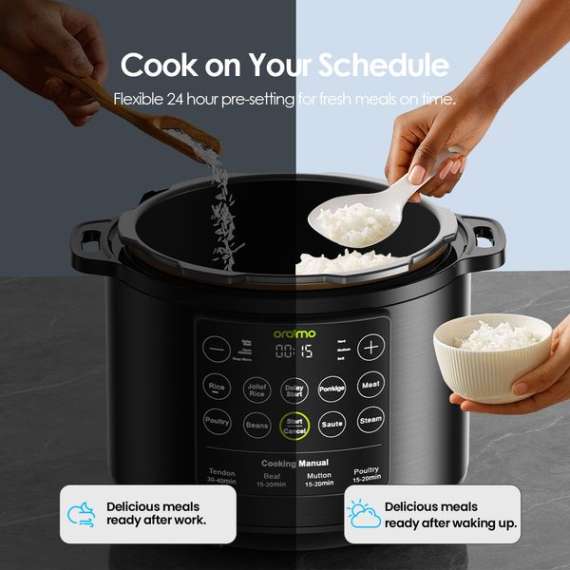 Buy Oraimo TenderPot 6L 1000W Electric Pressure Cooker in [storefront]