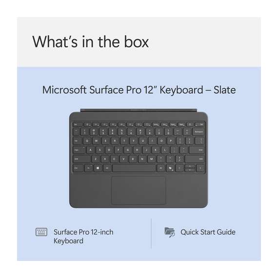 Buy Microsoft Surface Pro12 Backlit Keyboard in [storefront]