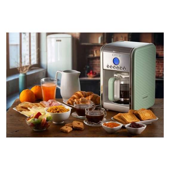 Buy Ariete Vintage Drip 12 Cup Green Coffee Maker in [storefront]