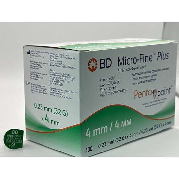 Buy BD Microfine Plus 4mm 32G 100Pack Pen Needles in [storefront]