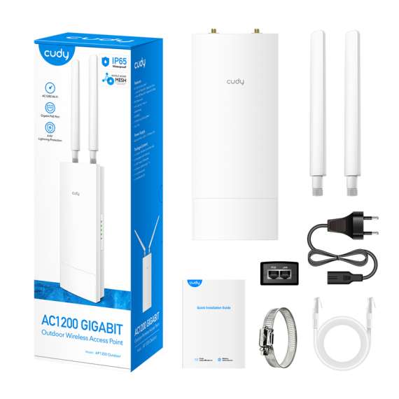 Buy Cudy AP1300 AC1200 Outdoor Wi-Fi Gigabit Acess Point in Kenya