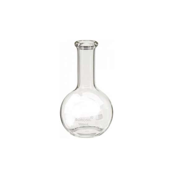 Buy Borosil 500ml Flat Bottom Boiling Flask in [storefront]