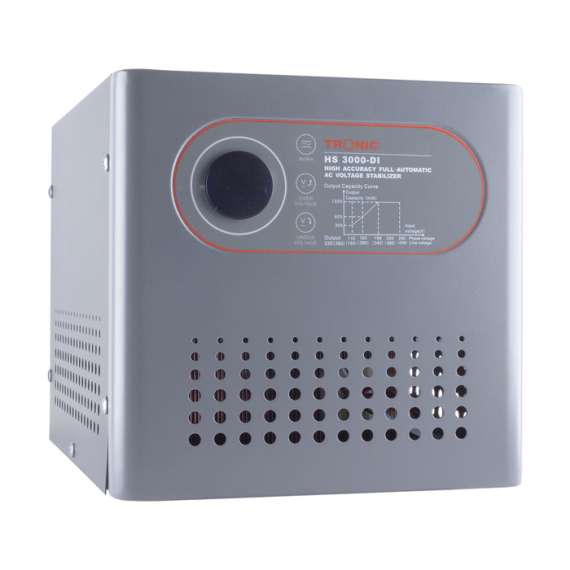 Buy Tronic HS 3000-DI 3 kVA High-Accuracy Full-Automatic AC Voltage Stabilizer in [storefront]