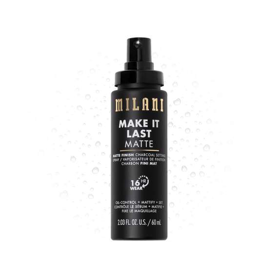 Buy Milani Make It Last Matte Finish 60ml Charcoal Finish Setting Spray in [storefront]