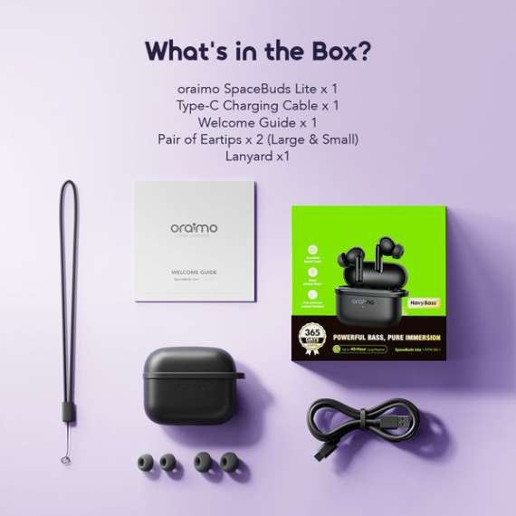 Buy Oraimo SpaceBuds Lite True Wireless Earbuds in [storefront]