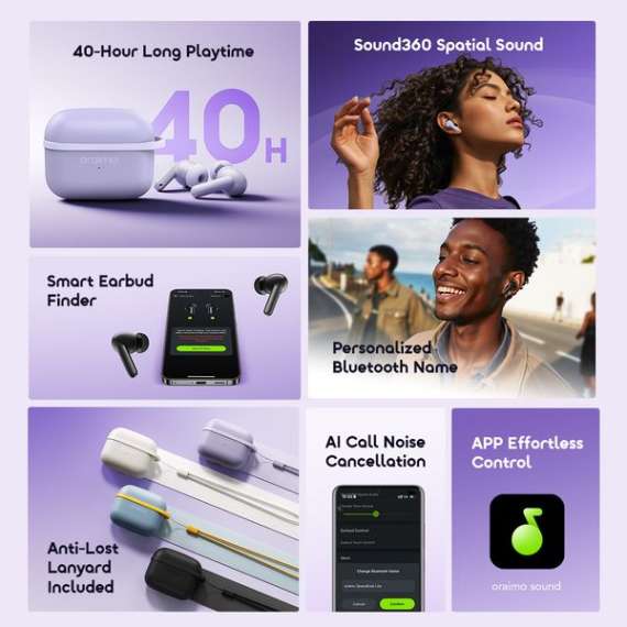 Buy Oraimo SpaceBuds Lite True Wireless Earbuds in [storefront]