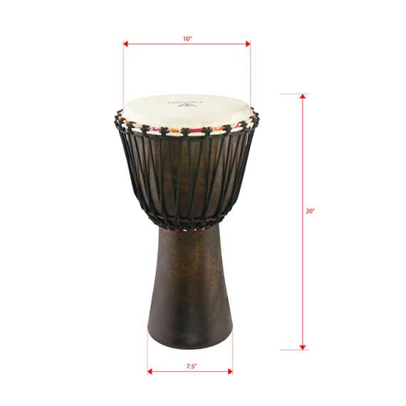 Buy Tycoon TAJ-10 Rope-Tuned African Djembe in [storefront]