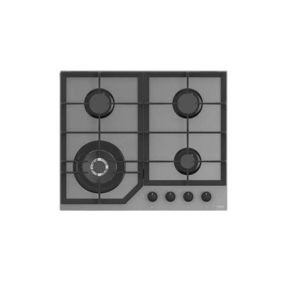 Buy Mika MGH62405FGGW 60cm 4 Gas with WOK Built-In Gas Hob in [storefront]