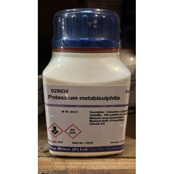Buy CDH 500g Potassium Metabisulphite Lab Reagent in [storefront]