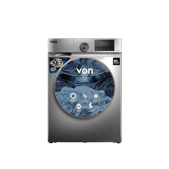 Buy VON VWM-08FVTS 8KG Front Load Washing Machine in [storefront]