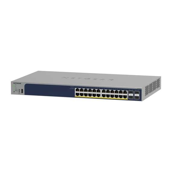 Buy Netgear GS728TP 24 Port Gigabit PoE+ Managed Network Switch in [storefront]
