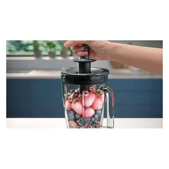 Buy Philips HR3033/00 5000 Series Glass Jar Mill and Chopper 1200W Blender in [storefront]