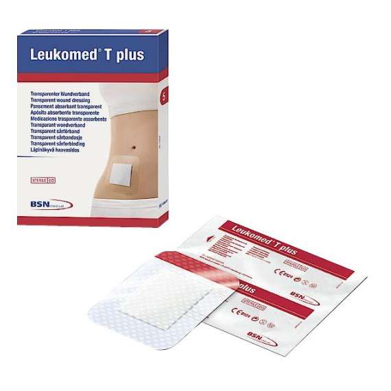 Buy Leukomed T Plus 50Pack Transparent Dressing, Size: 5cm by 7.2cm  in [storefront]