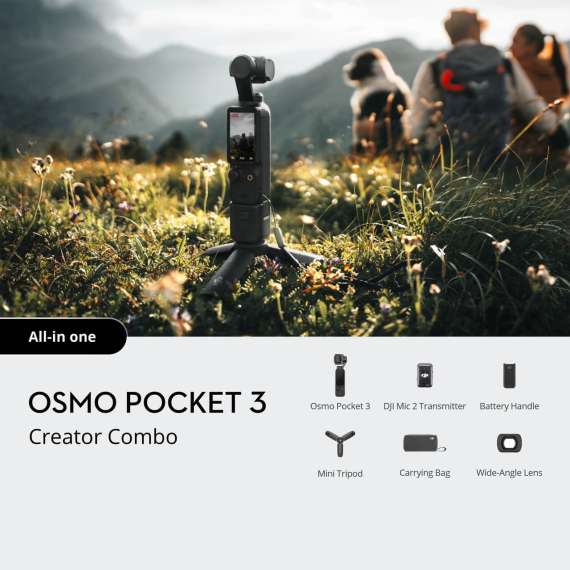 Buy DJI Osmo Pocket 3 Creator Combo in [storefront]