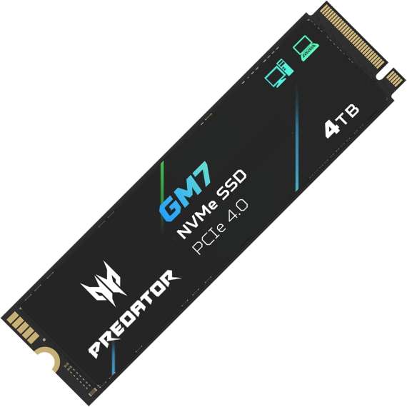 Buy Acer Predator GM7 2TB M.2 PCIe Gen 4*4 NVMe 2280 Internal SSD in [storefront]