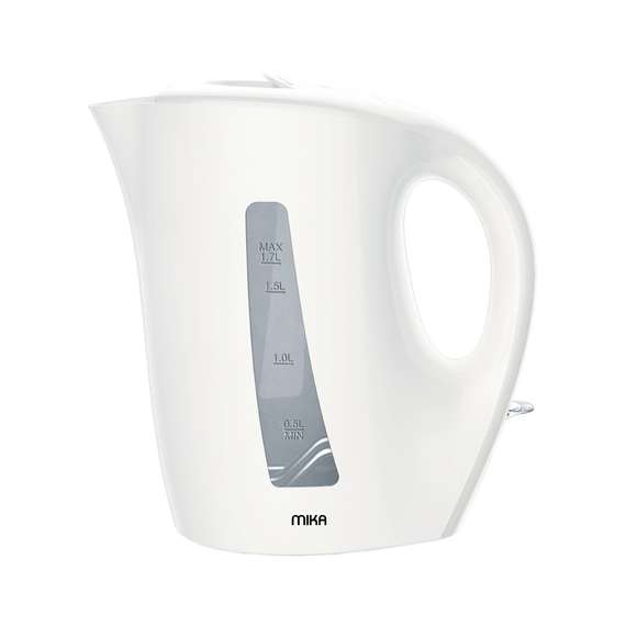 Buy MIKA MKT1005W 1.7L Plastic Corded Kettle in [storefront]