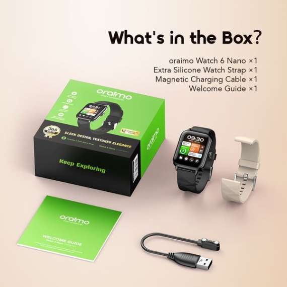 Buy Oraimo Watch 6 Nano Smart Watch in [storefront]