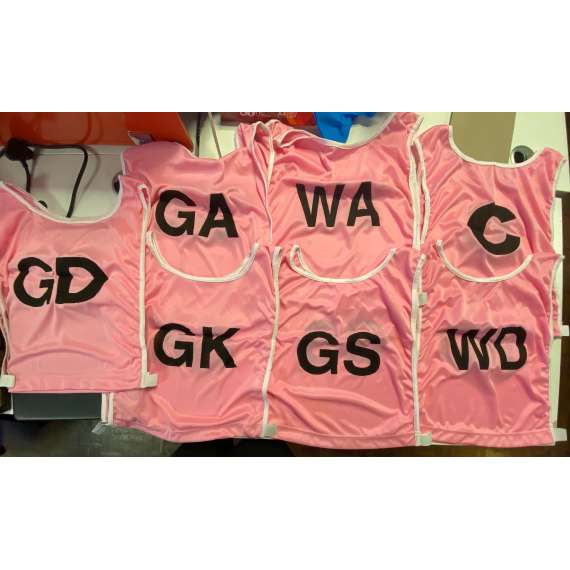 Buy Sparo Set of 7 Netball Bibs in [storefront]