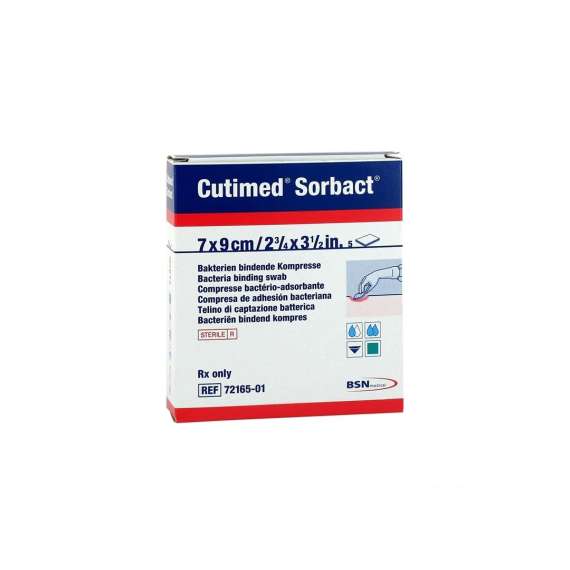 Buy Cutimed Sorbact Swab, Size: 4cm by 6cm in Kenya