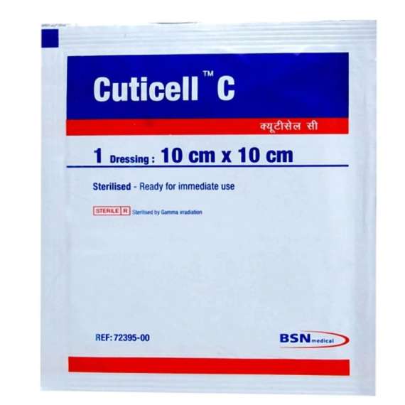 Buy Leukomed Cuticell C 10Pack Dressing, Size: 10cm by 10cm  in [storefront]