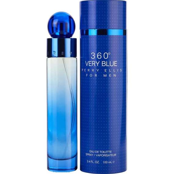 Buy Perry Ellis 360 Degrees Very Blue 100ml Edt Men Perfume in [storefront]
