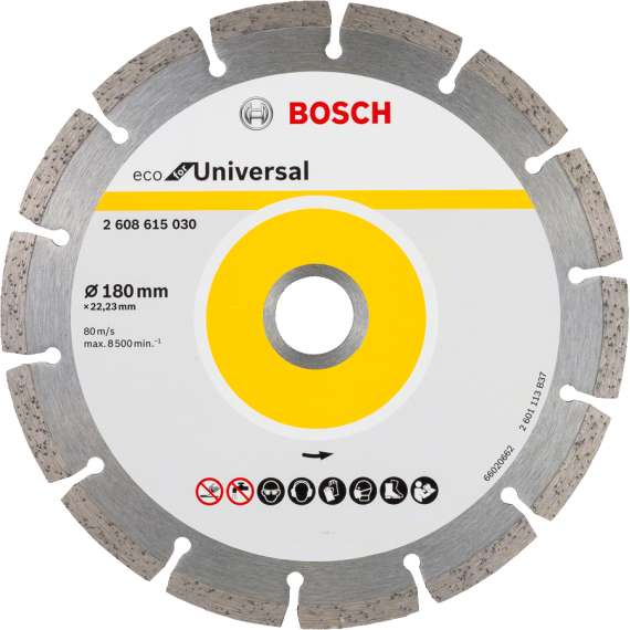 Buy Bosch Eco for Universal Segmented Diamond Cutting Disc, Disc Size: 12" x 20mm  in [storefront]