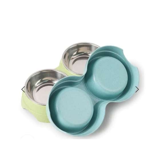 Buy CatLuna Stainless Steel Double Bowl in [storefront]