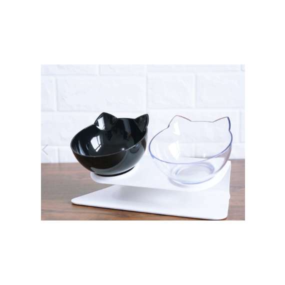 Buy Elevated Anti-slip bottom Cat Food Bowl in [storefront]