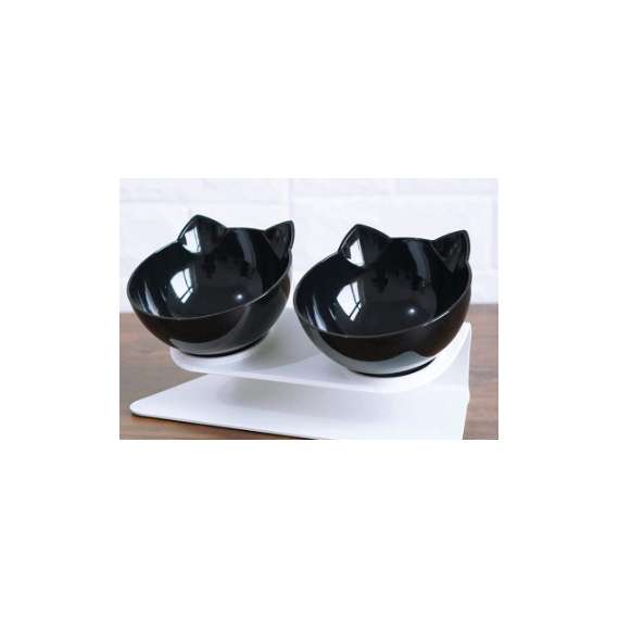 Buy Elevated Anti-slip bottom Cat Food Bowl in [storefront]