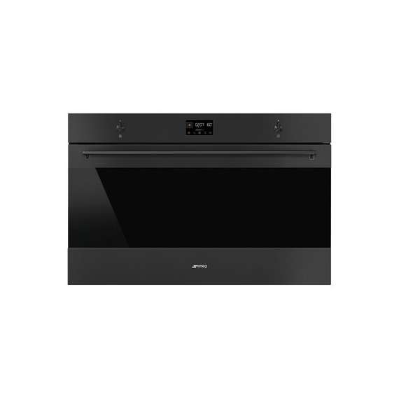 Buy SMEG SFP9302TN 10F Black Thermo Ventilated 90CM Built In Oven in [storefront]
