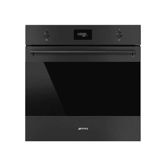 Buy SMEG SFP6301TVN 10F Black Thermo Ventilated 60CM Built In Oven in [storefront]
