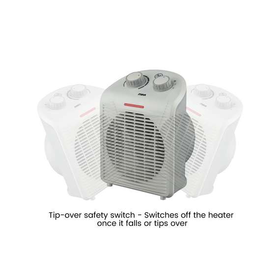 Buy MIKA 1000W-2000W Fan Heater in [storefront]