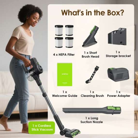 Buy Oraimo CyberVac Cordless Stick Vacuum Cleaner in [storefront]