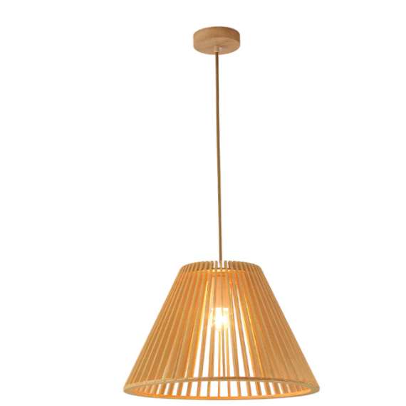 Buy Tronic PL WD25-33 Wood Pendant Lamp – Conical Shade Design in [storefront]