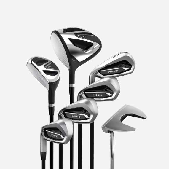 Buy Inesis Adult Left Handed Size2 Graphite 7Clubs Golf Kit in [storefront]