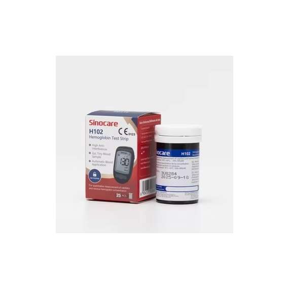 Buy Sinocare H102 50Pack Hemoglobin Test Strips in [storefront]