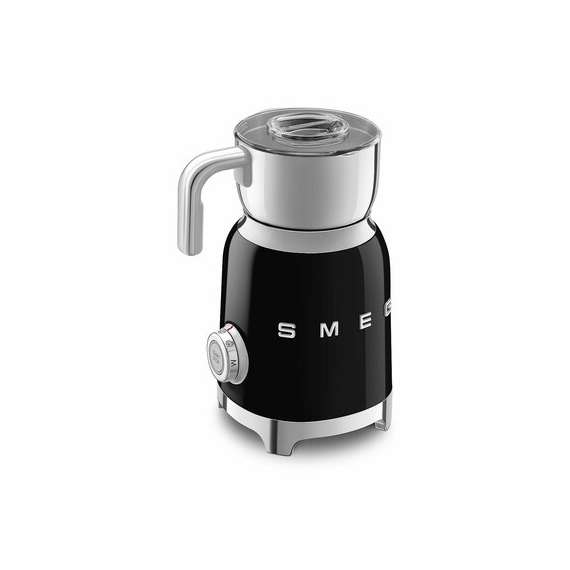 Buy SMEG MFF11BLUK 250ML Black Induction Milk Frother in [storefront]