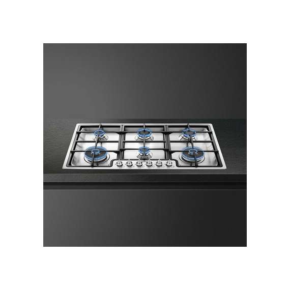 Buy SMEG PGF962 6 Gas 90cm Built In HOB in [storefront]