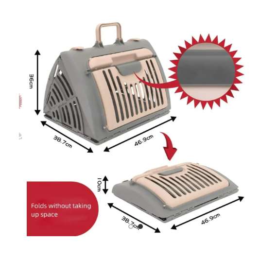 Buy Foldable Travel Cat Carrier in [storefront]