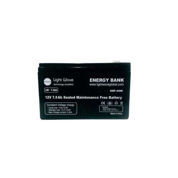 Buy Lightwave 12v 7.5ah Ups Battery in [storefront]