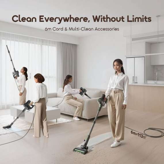 Buy Oraimo CordForce Plus Corded Stick Vacuum in [storefront]