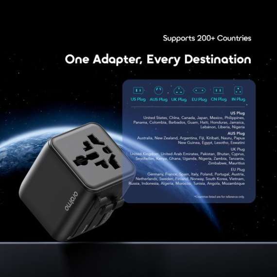 Buy Oraimo PowerOmni 251 2500W Multi-Plug Travel Adapter in [storefront]