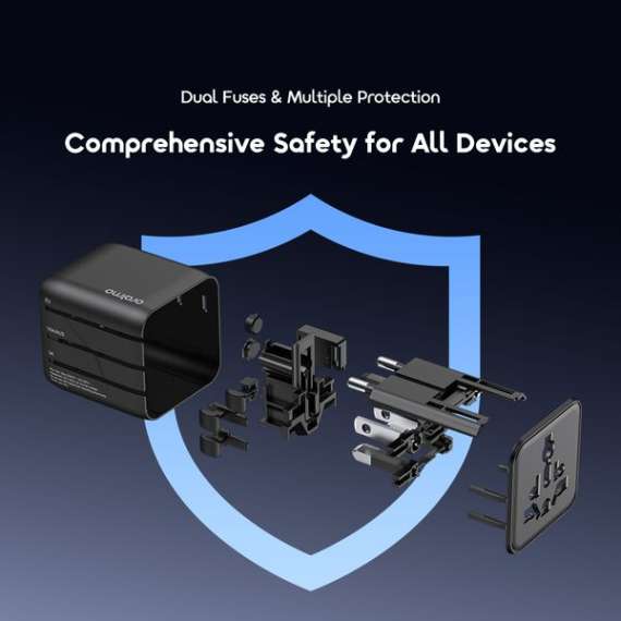 Buy Oraimo PowerOmni 251 2500W Multi-Plug Travel Adapter in [storefront]