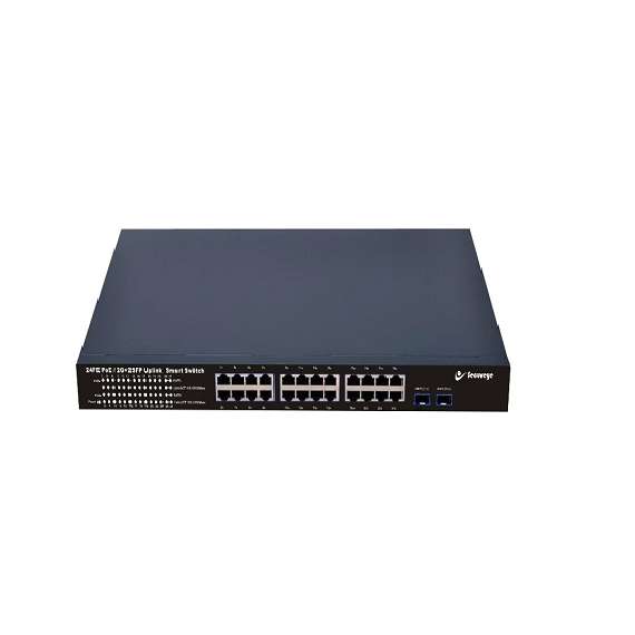 Buy Secureye S-24GE-2UG-2UF 24 Port Gigabit Poe Switch in [storefront]