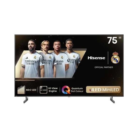 Buy Hisense 75 Inch 75U6N PRO MINILED ULED 4K SMART TV in [storefront]