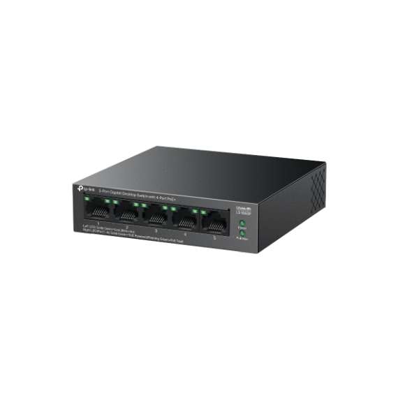 Buy TP-link TL-LS105GP 5 Port Gigabit Desktop Switch in [storefront]